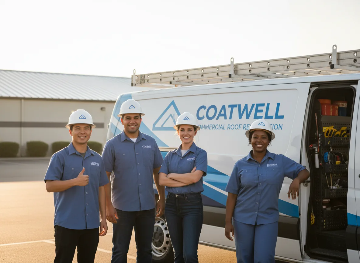 Commercial roof coating company in Summerfield, TX